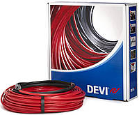 DEVI Кабель нагревательный DEVIflex 18Т, 2х жильный, 8.5кв.м, 1220W, 68м, 230V Povna-torba это Удобно