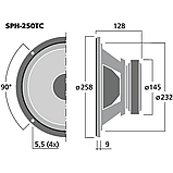 Monacor SPH-250TC, фото 3