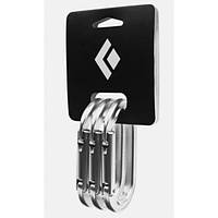 Набор карабинов Black Diamond Oval Keylock 3 Pack Polished (1033-BD 381099.POLS) H[, код: 8203805