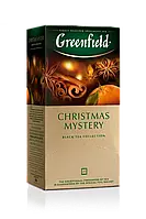 Чай Гринфилд черный с пряностями Christmas Mystery 25 пакетиков