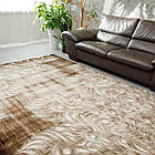 Килимок TANGO ASMIN AI68A 1,5Х2,3 Коричневий з бежевим прямокутником, фото 2