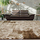 Килимок TANGO ASMIN AI68A 1,5Х2,3 Коричневий з бежевим прямокутником, фото 3