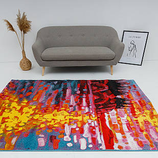 Килим TEXAS 9223A 1,6Х2,3 Блакитний прямокутник