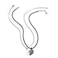 Оригінальні кулони парні серця відбиток пальця. Подарунки для двох. Підвіски парні для закоханих, фото 3