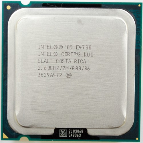 Процесор Intel Core2Duo E4700 (2×2.60GHz/2Mb/s775) БУ