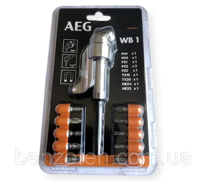 Кутова насадка AEG WB1 P1A 	 4932430174, фото 1