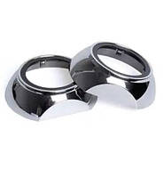 Маска під лінзу Sigma 3" Z114 Хром (2шт)