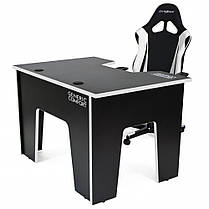 Геймерський комп’ютерний стіл ХGamer Generic Office 4 Boss Чорний, фото 5