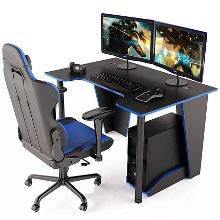 Геймерський стіл СЕРІЯ COMFORT XG120 см Різні кольори, фото 1