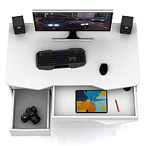 Геймерський стіл ХGamer PURE Білий, фото 5
