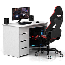 Геймерський стіл ХGamer PURE Білий, фото 6