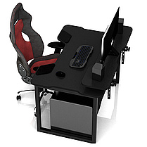 Геймерський стіл XGamer EVOLUTION SOFT SPORT Чорний, фото 4