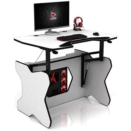 Геймерський стіл XGamer KOCMOC PURE Білий, фото 1