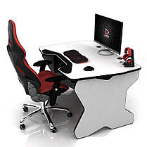 Геймерський стіл XGamer KOCMOC PURE Білий, фото 5