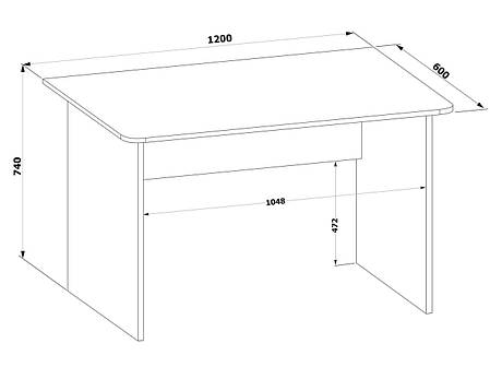 Комп'ютерний письмовий стіл XDesk-02.1В, фото 3