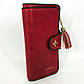 Гаманець Baellerry N2341 червоний жіночий екошкіра компактний клатч портмоне з відділеннями, фото 7