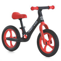 Беговел детский Profi kids велобег для малышей колеса 12 дюймов MBB 1009-1 черный