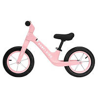 Беговел детский Profi kids велобег для малышей колеса 12 дюймов MBB 1011-3 розовый