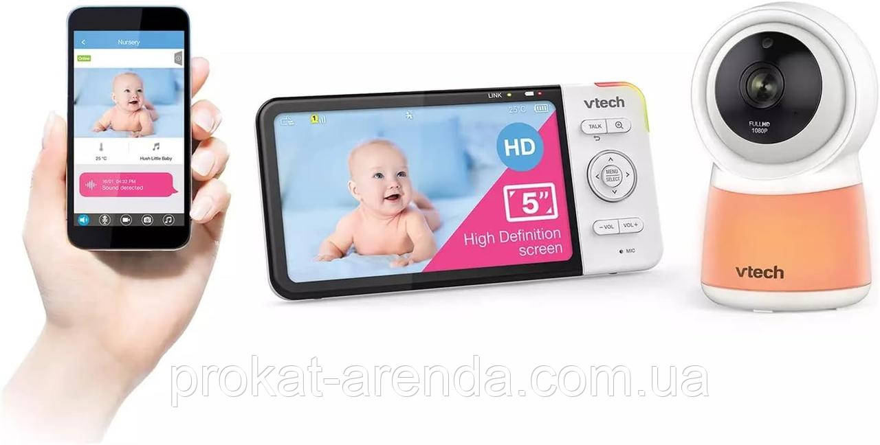 Відеоняня VTech RM5754HD. Прокат товарів для дітей. Київ.