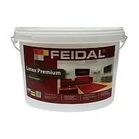 Фарба акрилова Feidal Latex Premium глибокий мат Біла 2,3 л