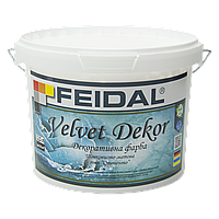 Краска декоративная Feidal Velvet Dekor матова 2,5л