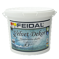 Краска декоративная Feidal Velvet Dekor матова 5л