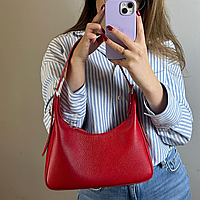 Стильная красная кожаная женская сумка Стильная кожаная Женская сумка Айова Сумка на плечо Женские сумки
