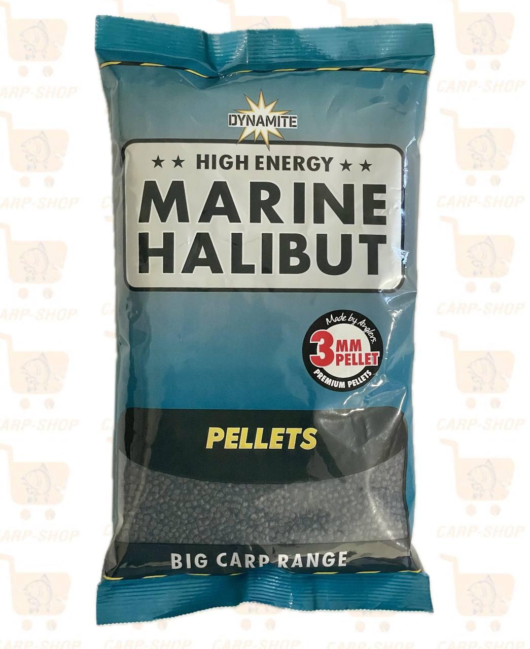 Пеллетс Dynamite Baits Marine Halibut 3mm 900g, фото 1