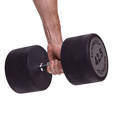 Гантель 42.5 кг суцільна професійна TECHNOGYM-1254-42_5 Гантелі, гирі, штанги та диски