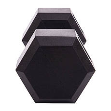 Гантель 7.5 кг цільна шестигранна SP-Planeta-80075-7_5, фото 4