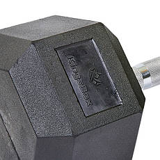 Гантель 35 кг суцільна шестигранна SP-Planeta-8013-35, фото 5