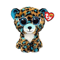 Дитяча іграшка м яконабивна TY Beanie Boo's 36691 Леопард COBALT 15см