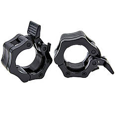 Замки для грифа з фіксатором Zelart-24 2 шт 50 мм