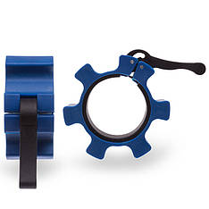 Замки для грифа з фіксатором Zelart-34 2 шт 50 мм