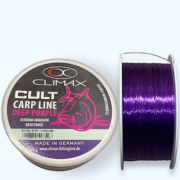 Рибальська волосінь Climax Cult Carp line deep purple