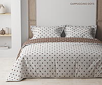 Комплект постельного белья ТЕП "Happy Sleep" Cappuccino Dots, 50x70 полуторный Povna-torba это Удобно