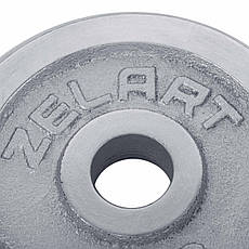 Диск хромований 5 кг 30 мм Zelart -7786-2_5, фото 4