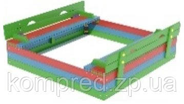 Пісочниця дерев'яна з кришкою-лавкою для приватних будинків та дитячих майданчиків., фото 1