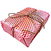 Стільниковий крафт папір Honeycomb, рулон - 30 см х 20 м, рожевий, фото 2
