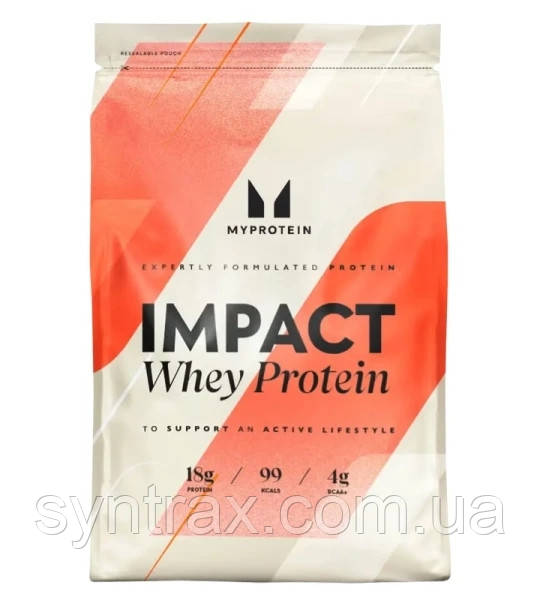 Myprotein Impact Whey Protein 2500 г, 2.5 kg протеїн сироватковий концентрат