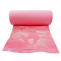 Стільниковий крафт папір Honeycomb, рулон - 30 см х 50 м, рожевий, фото 2