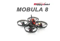 Квадрокоптер Fpv дрон Happymodel Mobula8 Micro FPV Whoop 1-2S 85 мм ELRS V3.0 imp.