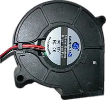 Відцентровий вентилятор діаметр 60 мм товщина 28 мм живлення 12 В