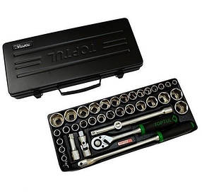 Набір інструментів для авто 1/2" дюйм +метр 38 ед TOPTUL GBB38190
