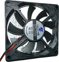 Вентилятор діаметр 90 мм товщина 25 мм живлення 12 В