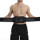 Електричний пояс-стимулятор для м'язів живота, від USB, W24 / Міостимулятор для преса / Пояс тренажер, фото 2