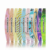 Пилка "Полумесяц" 162х24 мм 100/180 грит на деревянной основе 25 шт