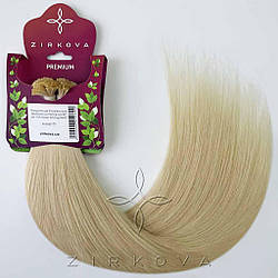 Натуральне Слов'янське Волосся на Капсулах 40 см 100 грам, Блонд №60