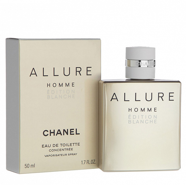 Туалетна вода Chanel Allure Homme Edition Blanche Concentree для чоловіків — edt 50 ml