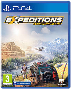 Диск з грою Expeditions: A MudRunner Game [BD DISK] (PS4)